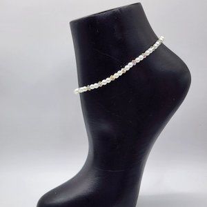 Mixed pearl anklet, ankle bracelet